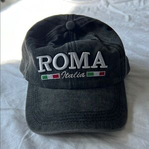 Black Roma Italia Cap